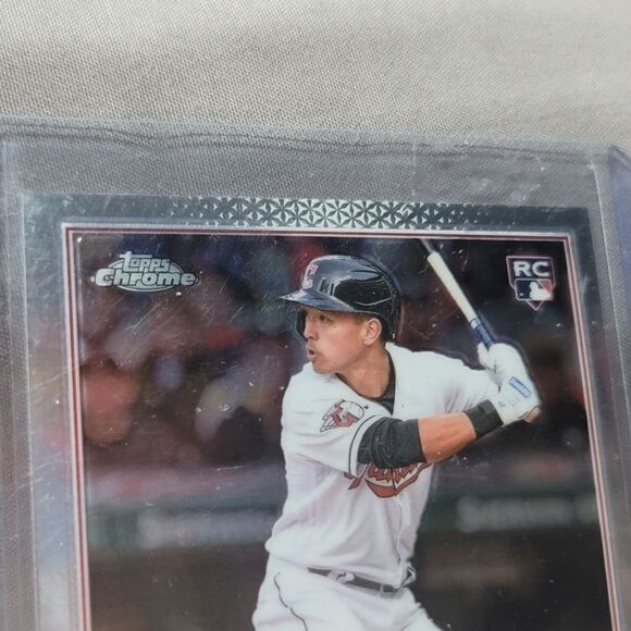 2022 Topps Chrome Steven Kwan rookie card USC85  - Cleveland Guardians RC - Picture 3 of 9